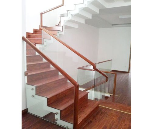 Cầu thang kính 27 trong catalog cầu thang kính của Cầu Thang Đẹp Miền Bắc