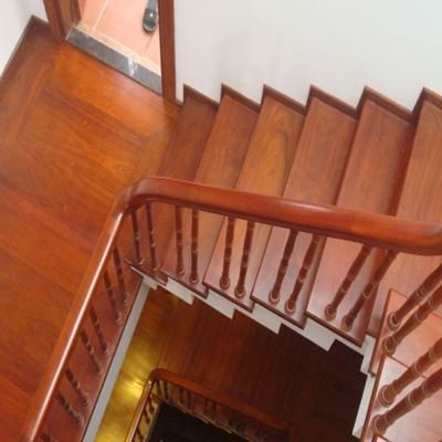 Cầu thang gỗ 18 trong catalog cầu thang gỗ của Cầu Thang Đẹp Miền Bắc